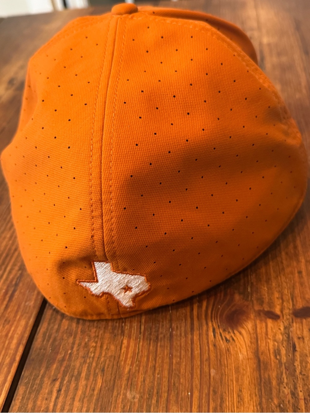 Nike Dri-FIT Texas Longhorns Orange Solid Baseball Cap Hat Size 8- 64 cm - Picture 3 of 7